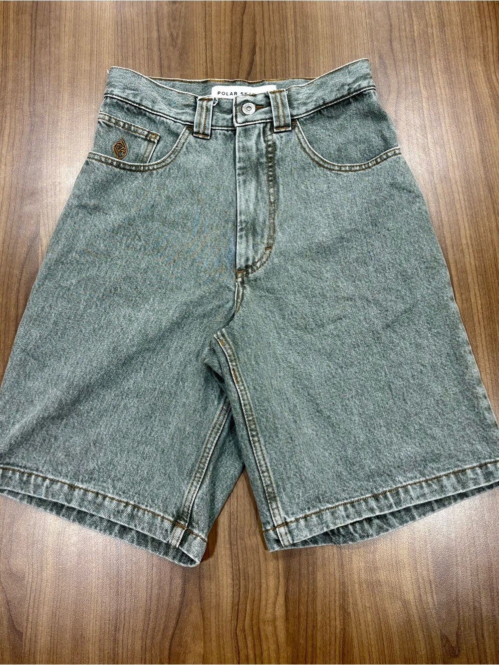 Polar Skate Co. Big Boy Shorts Eucalyptus - XXXS (Rare Size)